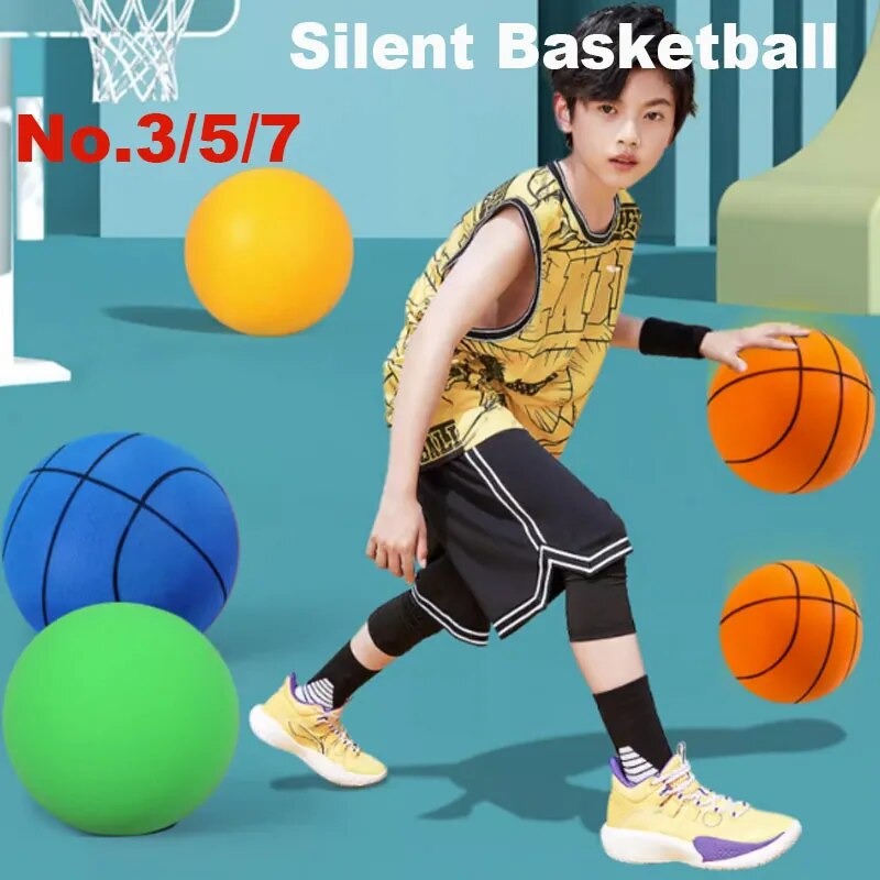 Exclusive Silent Basketball - Dribble and Practice Anywhere!
