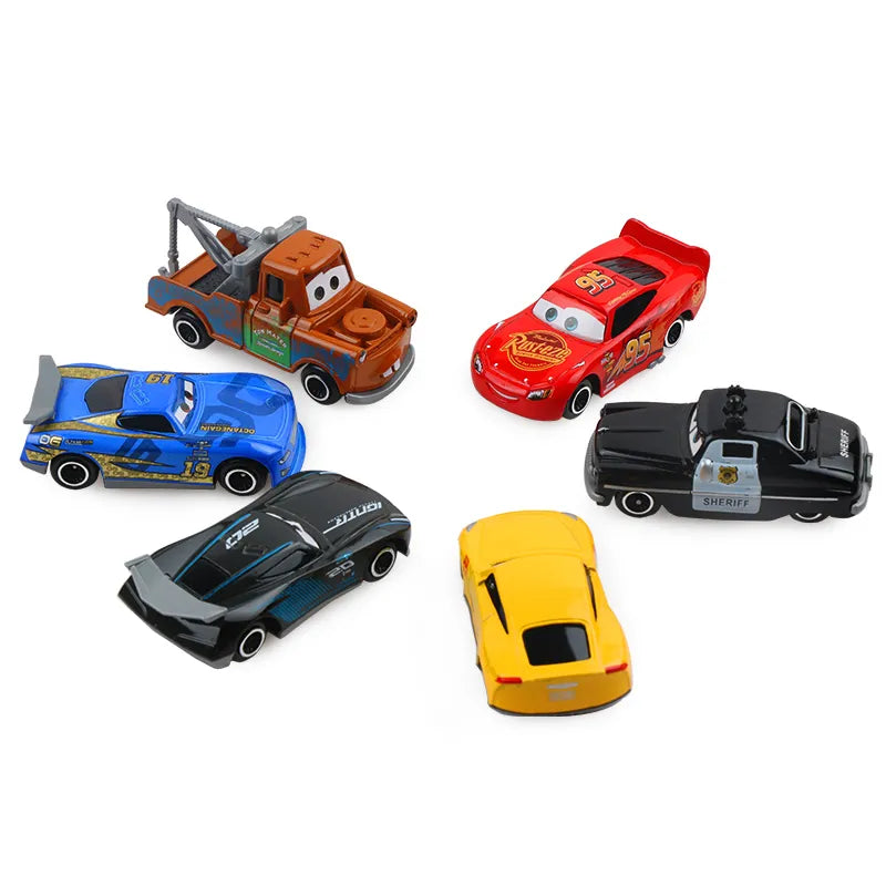 Pixar Car 3 Lightning McQueen Jackson Storm Mack Truck 7 PCS/Set