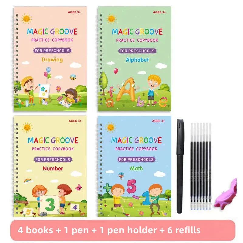 Magic Copybooks _Set of 4