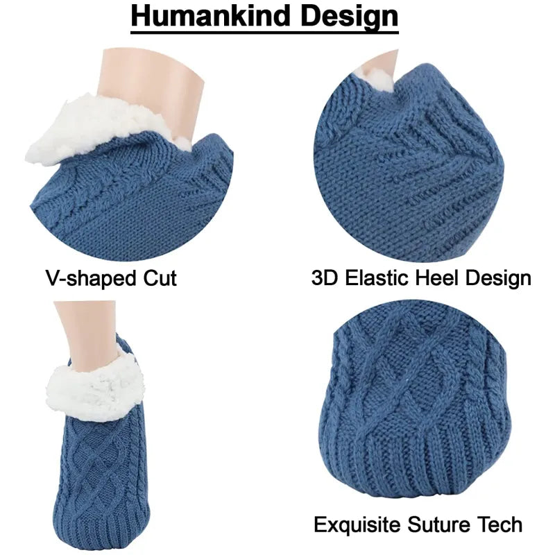 Cuddle Cloud™ Non Slip Knitted Slipper Socks